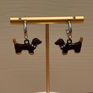 Dachshund Dangle Earrings
